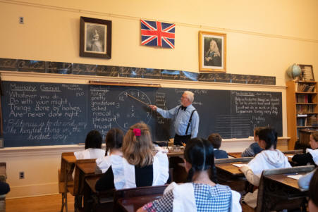 Victorian Classroom Takes Students on a Trip Through Time (Bridgeport  Public School)